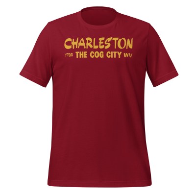 West Virginia - Charleston - 50 Collection - Unisex t-shirt - Red