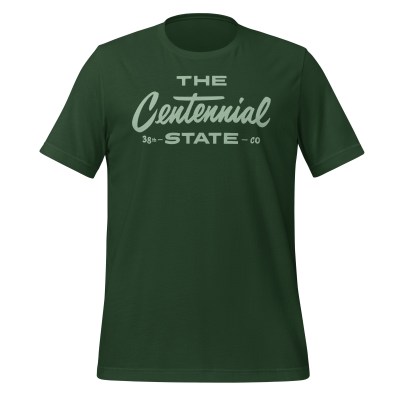 Colorado - Centennial State - United 50 Collection - Unisex t-shirt - Green
