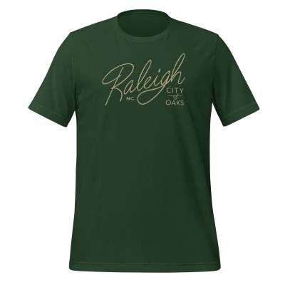 North Carolina - Raleigh - United 50 Collection - Unisex t-shirt - Green