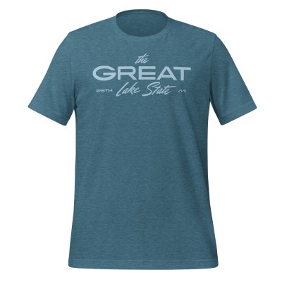Michigan - Great Lake State - United 50 Collection - Unisex t-shirt - Teal