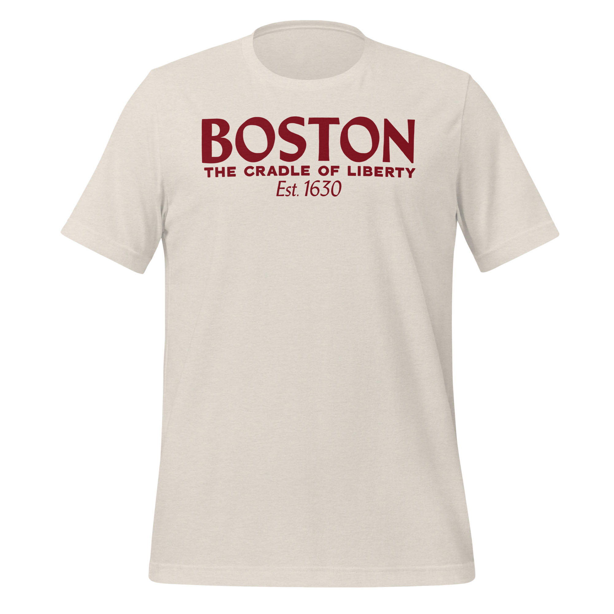 Massachusetts - Boston - 50 Collection - Unisex t-shirt - Tan - Image 5