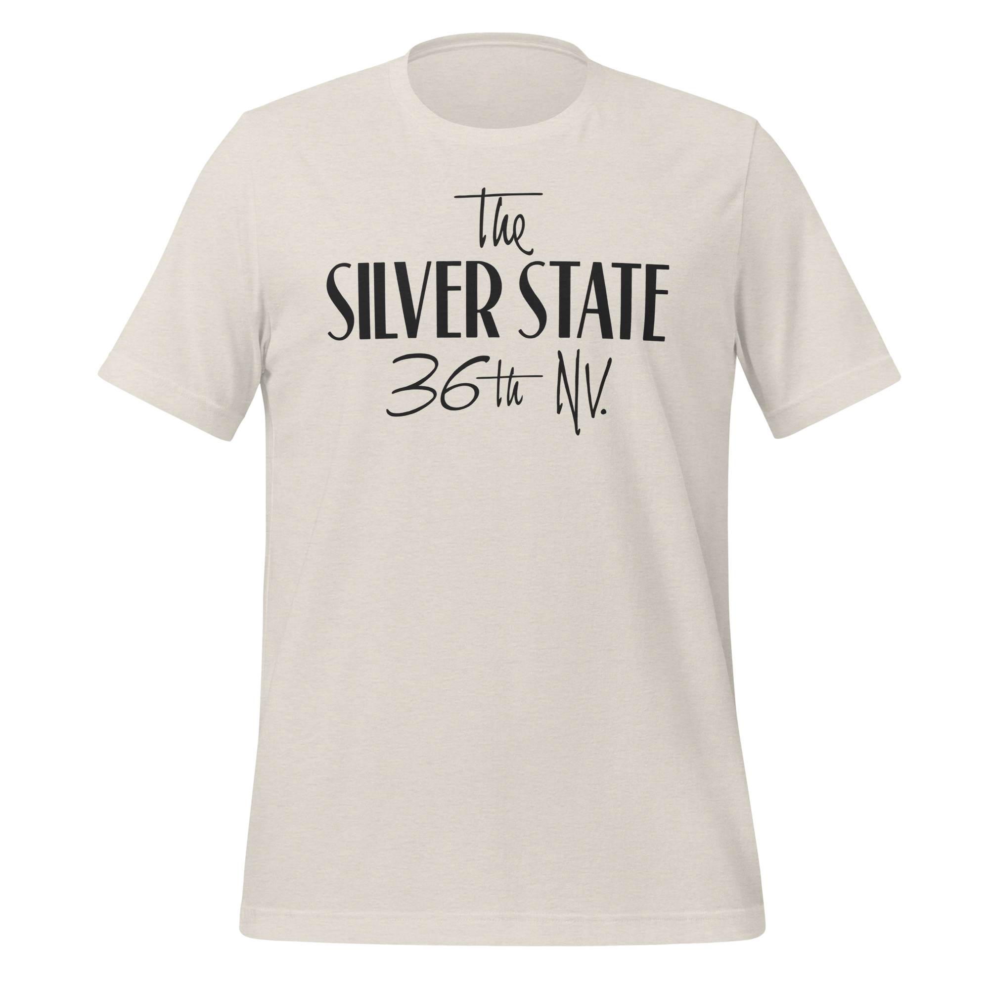 Nevada - Silver State - United 50 Collection - Unisex t-shirt - White - Image 3