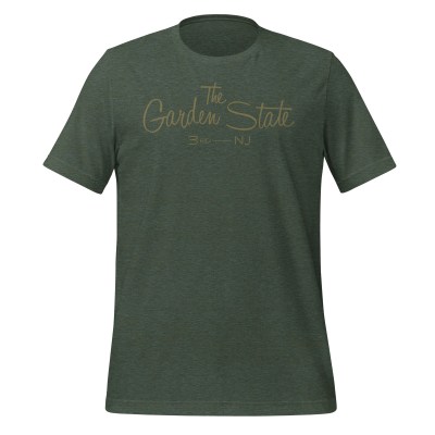 New Jersey - The Garden State - United 50 Collection - Unisex t-shirt - Green