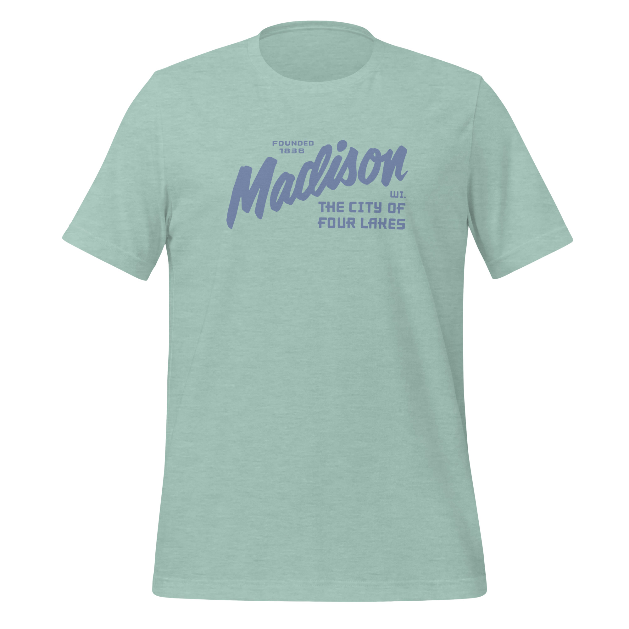 Wisconsin - Madison - United 50 Collection - Unisex t-shirt - Teal