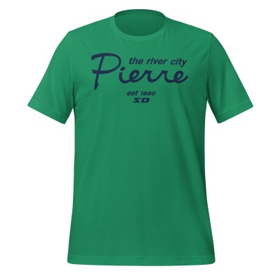 South Dakota - Pierre - 50 Collection - Unisex t-shirt - Green