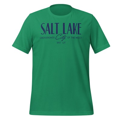 Utah - Salt Lake - 50 Collection - Unisex t-shirt - Green