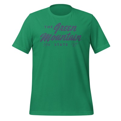 Vermont - Green Mountain - United 50 Collection - Unisex t-shirt - Green