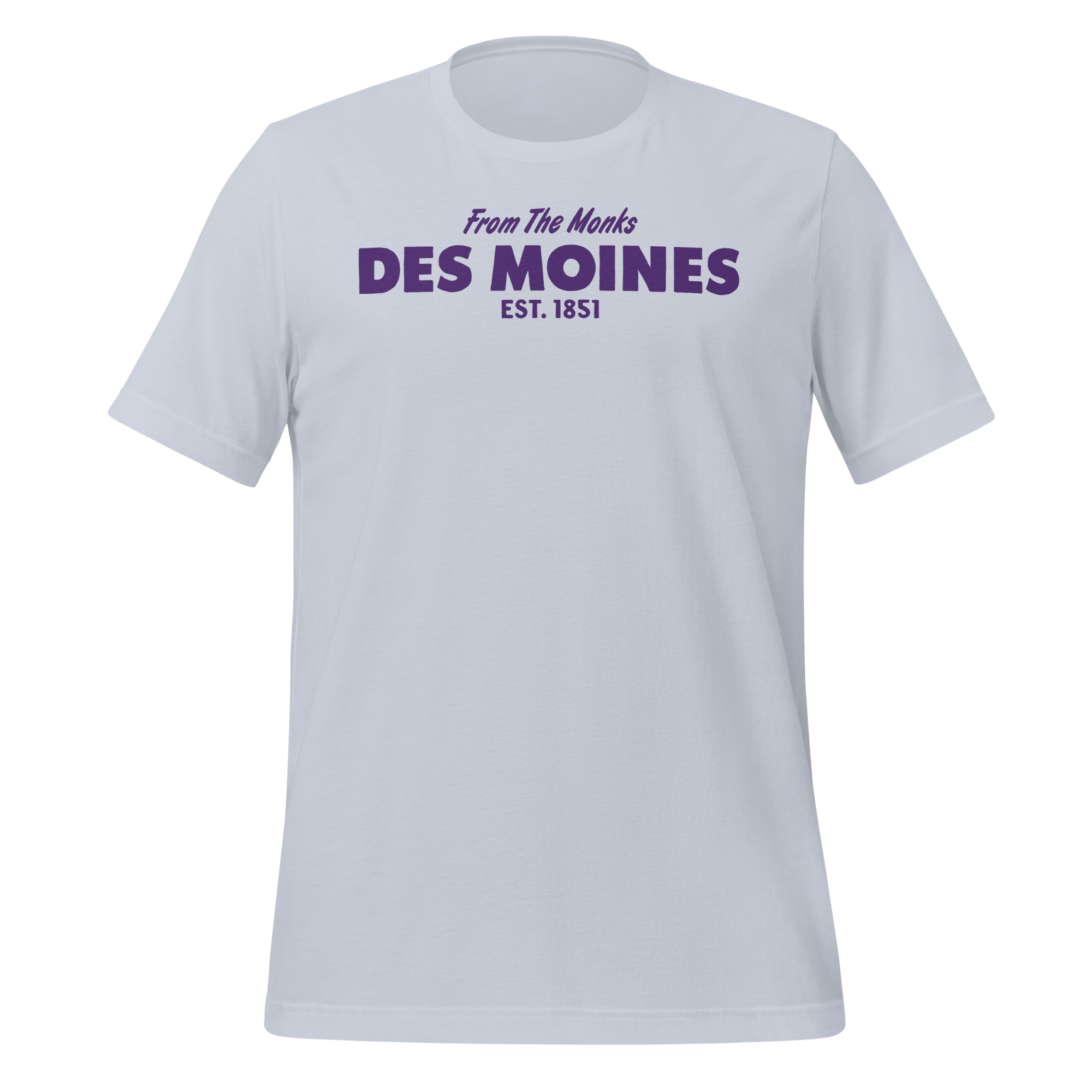 Iowa - Des Moines - 50 Collection - Unisex t-shirt - Blue - Image 3