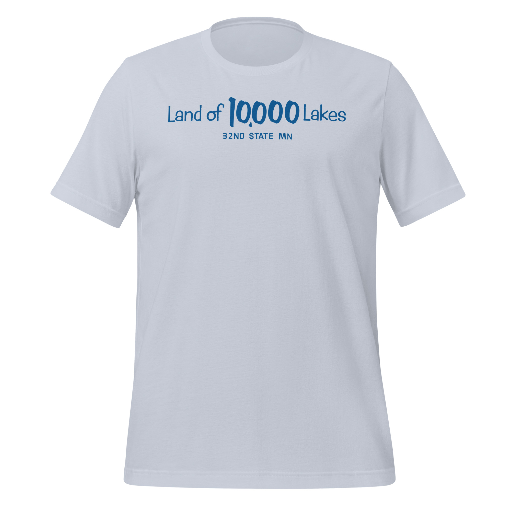Minnesota - Land of Lakes - 50 Collection - Unisex t-shirt - Blue