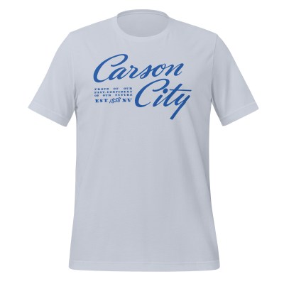 Nevada - Carson City - United 50 Collection - Unisex t-shirt - Blue