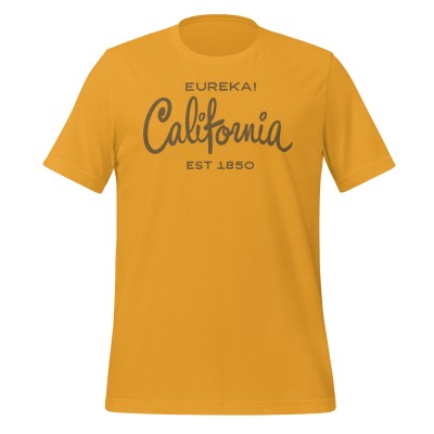 California - Eureka - United 50 Collection - Unisex t-shirt - Gold