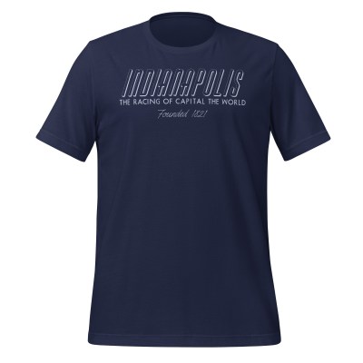 Indiana - Indianapolis - 50 Collection - Unisex t-shirt - Blue