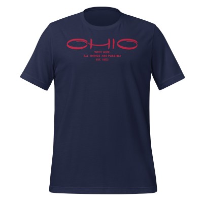 Ohio - 50 Collection - Unisex t-shirt - Navy