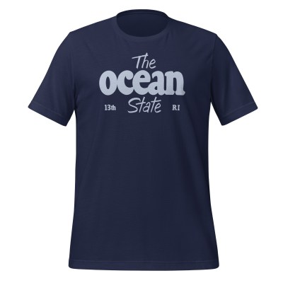 Rhode Island - Ocean State - 50 Collection - Unisex t-shirt - Blue