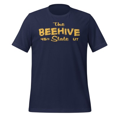 Utah - Beehive State - 50 Collection - Unisex t-shirt - Blue