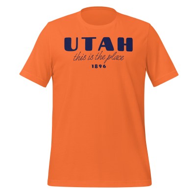 Utah - 50 Collection - Unisex t-shirt - Orange