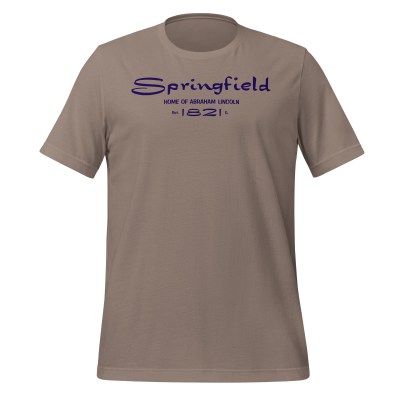Illinois - Springfield - United 50 Collection - Unisex t-shirt - Pebble