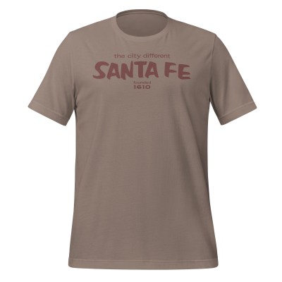 New Mexico - Santa Fe - United 50 Collection - Unisex t-shirt - Pebble