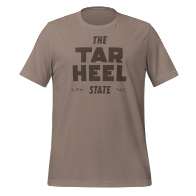 North Carolina - Tar Heel State - United 50 Collection - Unisex t-shirt - Pebble