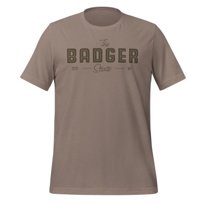 Wisconsin - Badger State - United 50 Collection - Unisex t-shirt - Pebble