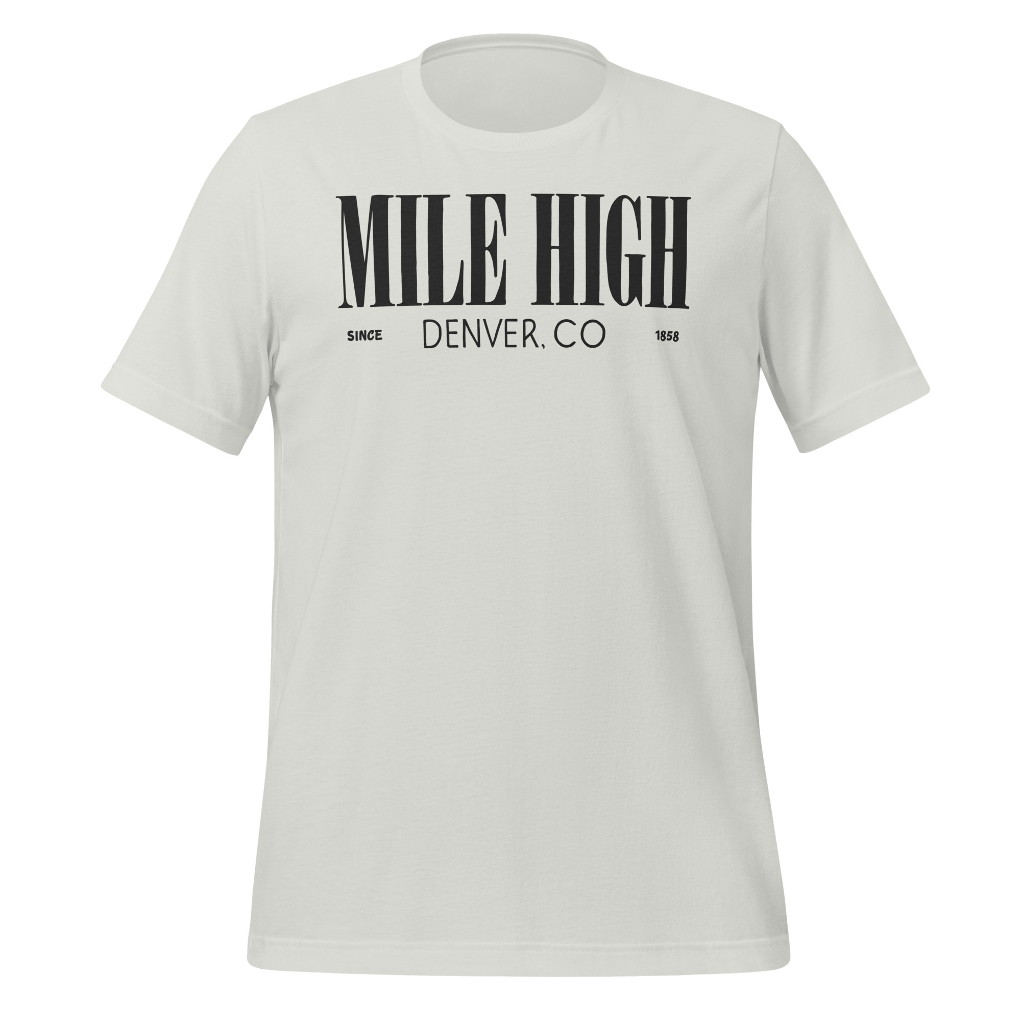 Colorado - Denver Mile High - United 50 Collection - Unisex t-shirt - White - Image 3