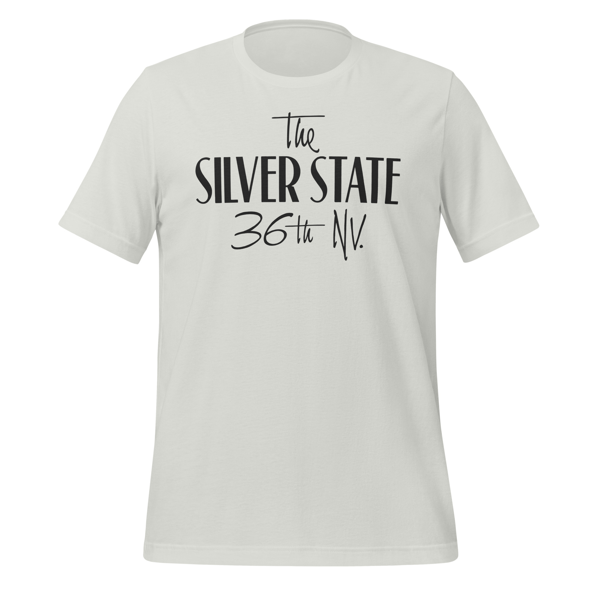 Nevada - Silver State - United 50 Collection - Unisex t-shirt - White - Image 5