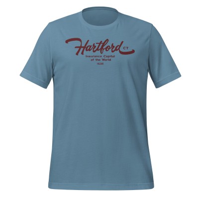 Connecticut - Hartford - United 50 Collection - Unisex t-shirt - Blue