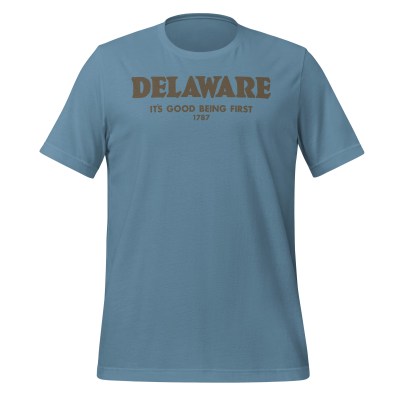 Delaware - 50 Collection - Unisex t-shirt - Blue