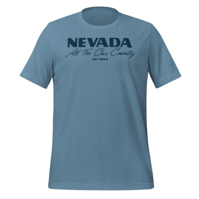 Nevada - United 50 Collection - Unisex t-shirt - Blue