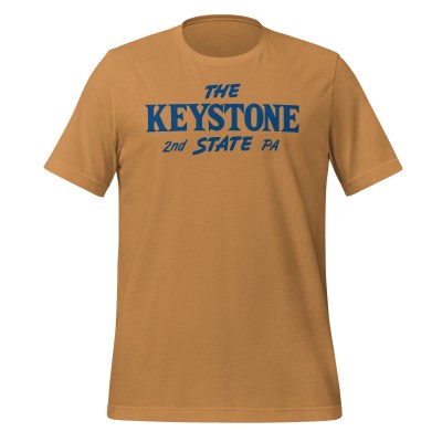 Pennsylvania - Keystone State - 50 Collection - Unisex t-shirt - Brown