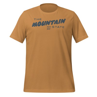 West Virginia - Mountain State - 50 Collection - Unisex t-shirt - Gold