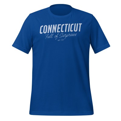 Connecticut - United 50 Collection - Unisex t-shirt - Blue