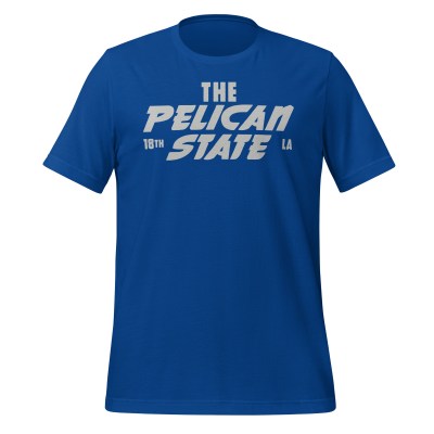Louisiana - The Pelican State - United 50 Collection - Unisex t-shirt - Blue