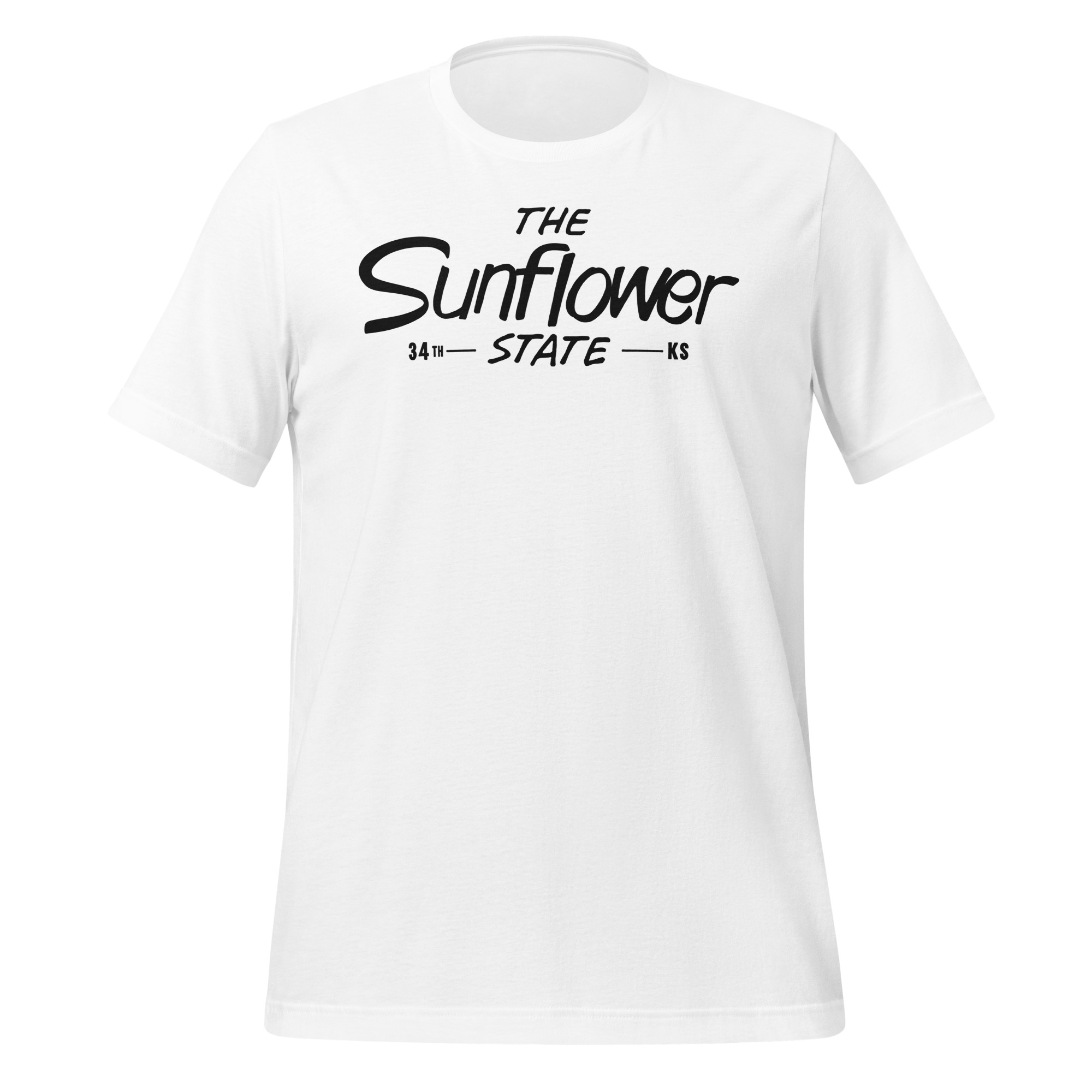 Kansas - The Sunflower State - United 50 Collection - Unisex t-shirt - White - Image 7