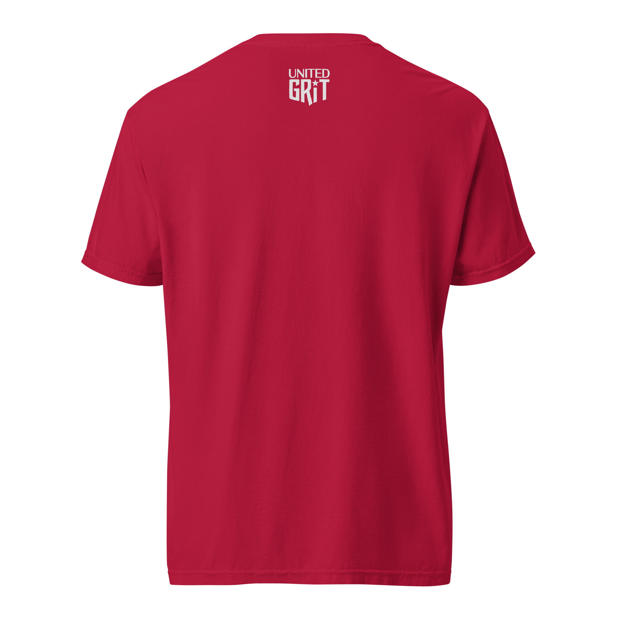 Western 1776 - Unisex Garment-Dyed heavyweight T-Shirt - Red - Image 2