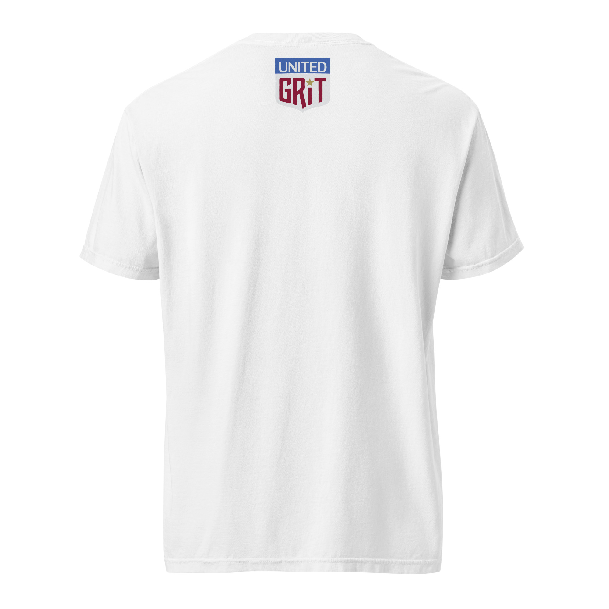 Solid 1776 - Unisex Garment-Dyed heavyweight T-Shirt - White - Image 2