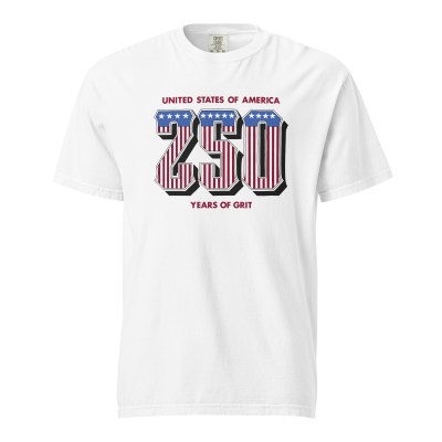 Western 250 - Unisex Garment-Dyed heavyweight T-Shirt - White